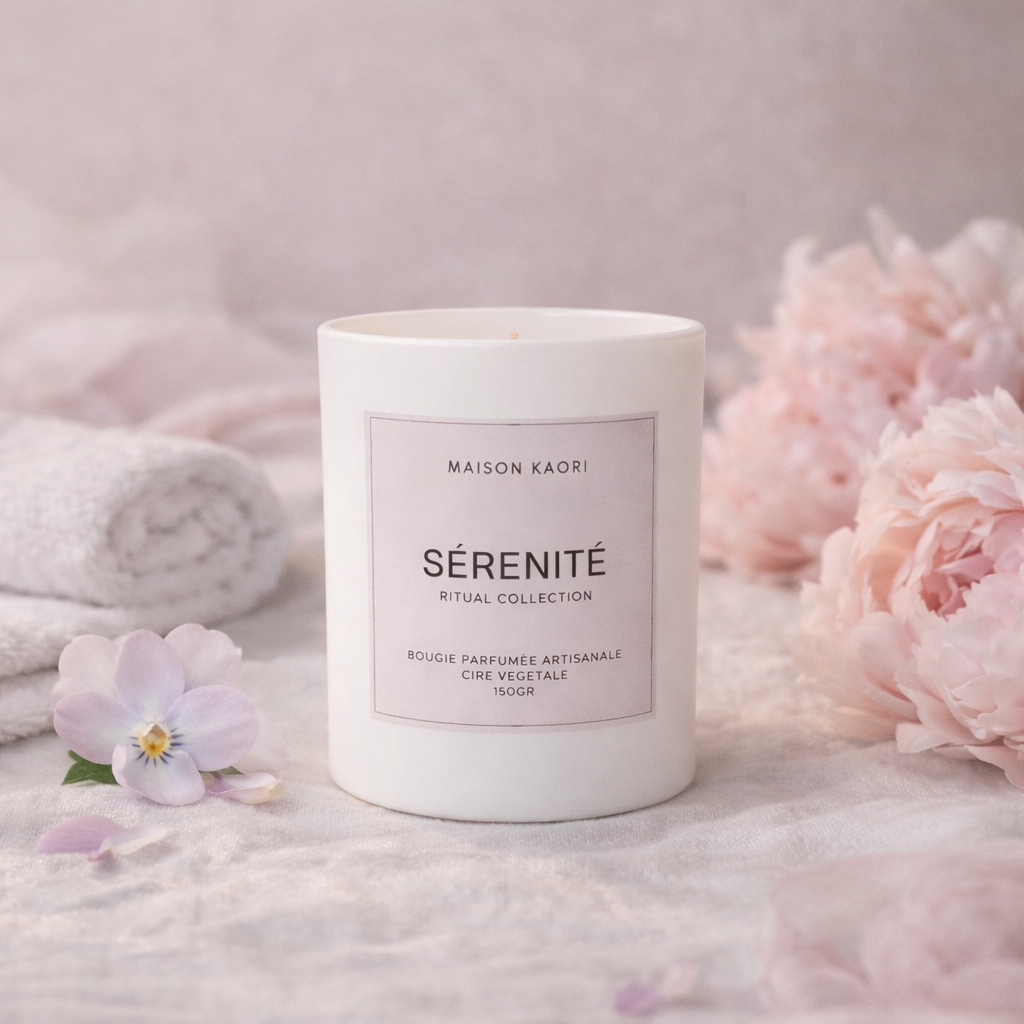 Bougie parfumée "SERENITE"
