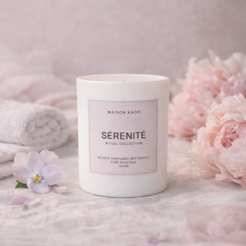 “SERENITE” scented candle