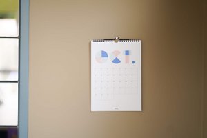 Verjaardagskalender - A3 ENGLISH