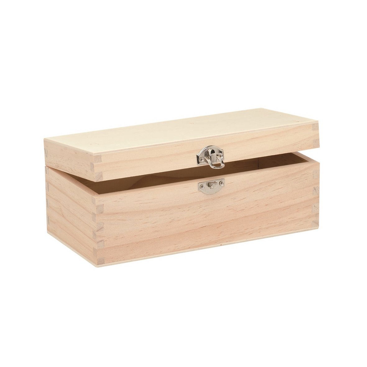 Wooden box rectangular 23x11x9cm