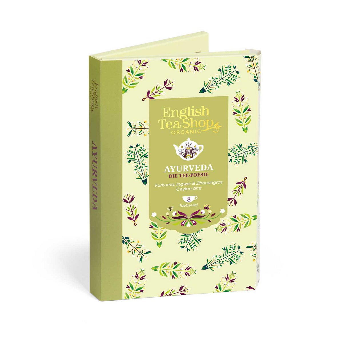 ETS - Tee Geschenk Tee-Poesie "Ayurveda", 8 Teebeutel, BIO