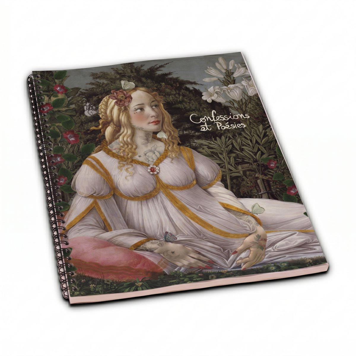 CAHIER A4 SPIRALE EXTASE 60 PAGES