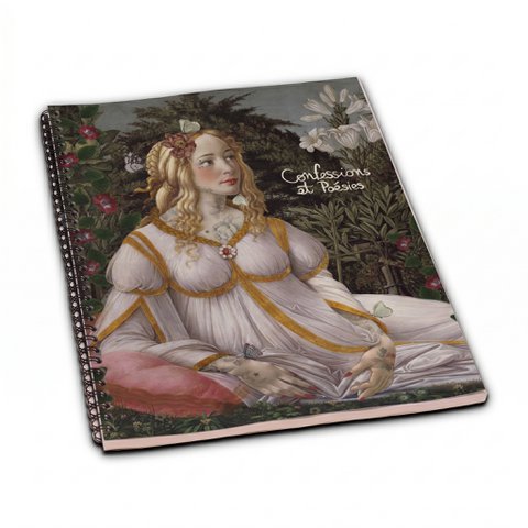 CAHIER A4 SPIRALE EXTASE 60 PAGES