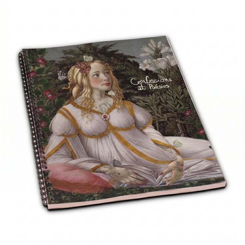 CAHIER A4 SPIRALE EXTASE 60 PAGES