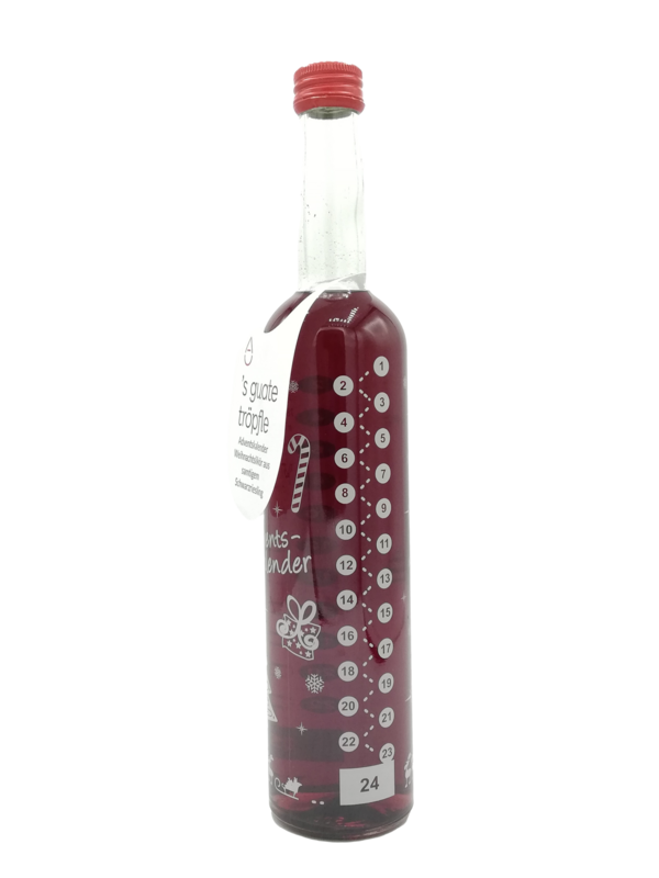 Liquore calendario dell'avvento, liquore di Natale 500ml