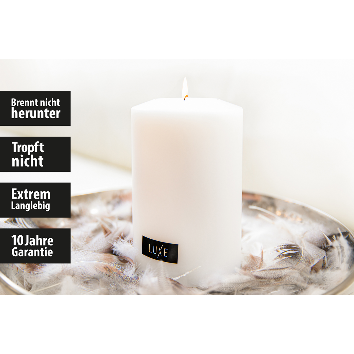 LUXE Classic Dauerkerze / Teelichthalter