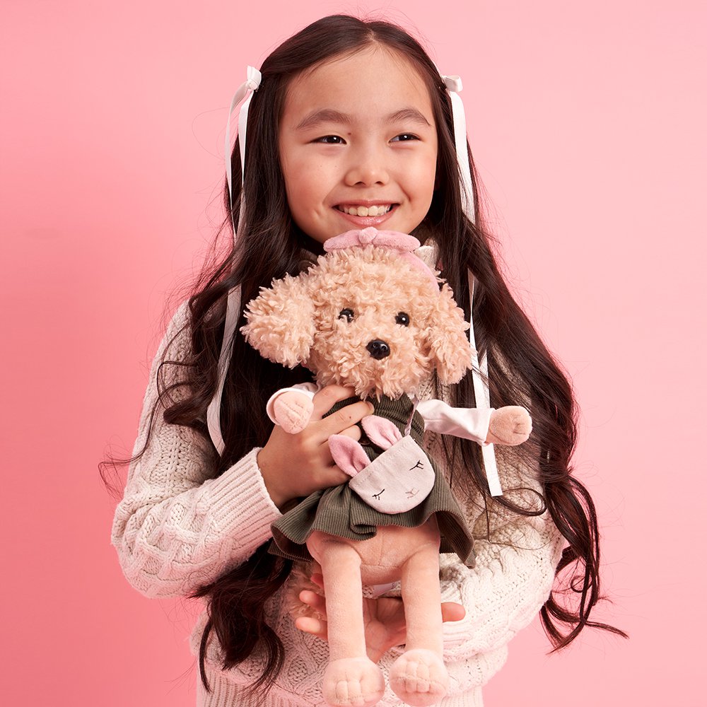 Knuffel, Lucky Doggy, Lucky Fendi: Paris Travel 38cm