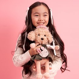 Plush toy, Lucky Doggy, Lucky Fendi: Paris Travel 38cm 