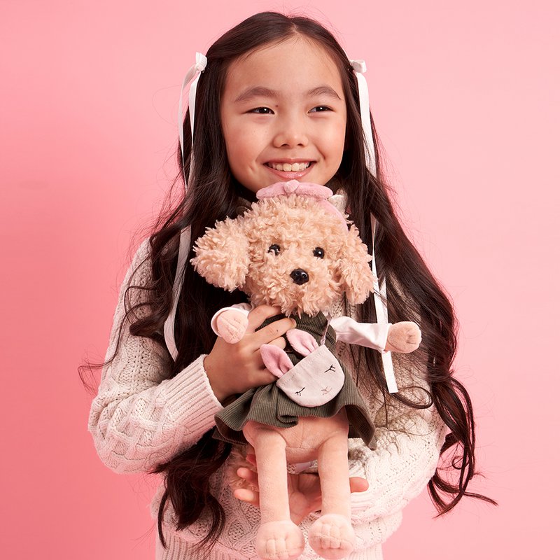Plush toy, Lucky Doggy, Lucky Fendi: Paris Travel 38cm 