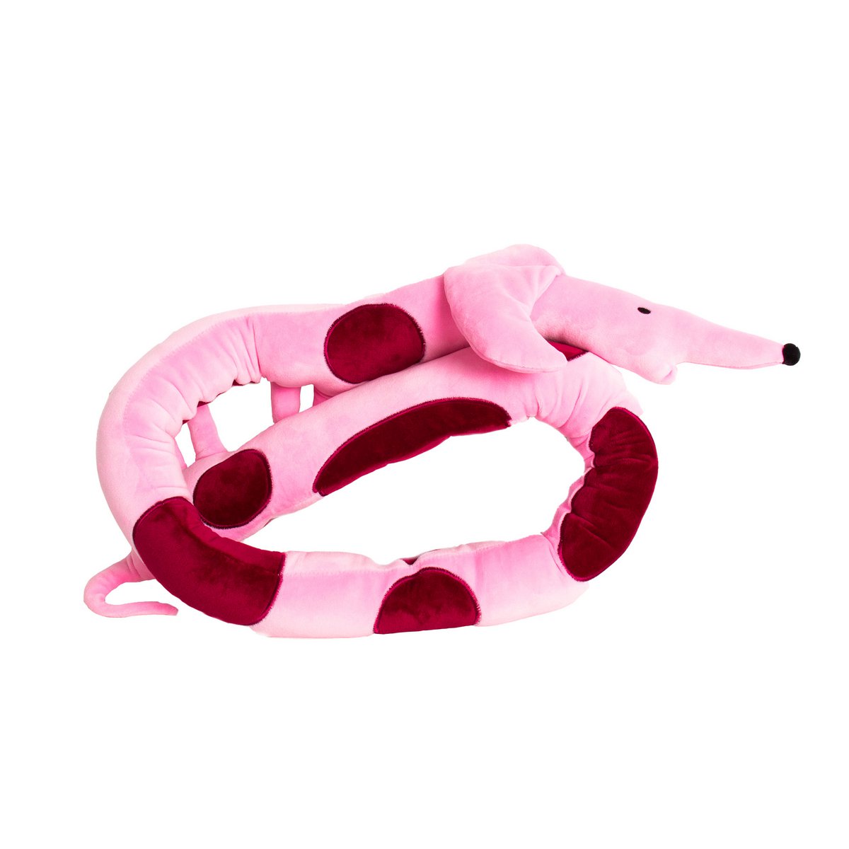 PINK DACHSHUND  CUSHION HF