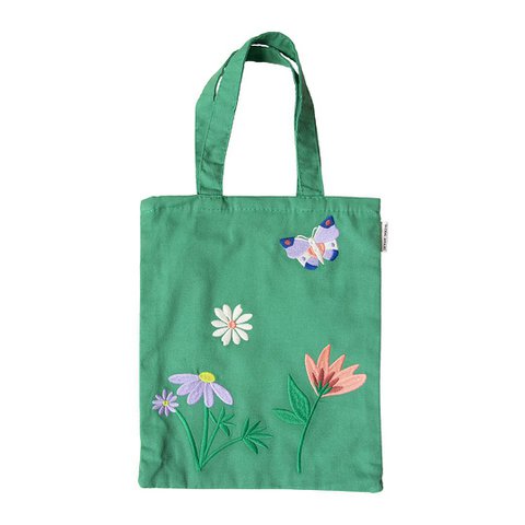 Totebag Butterfly Large Green