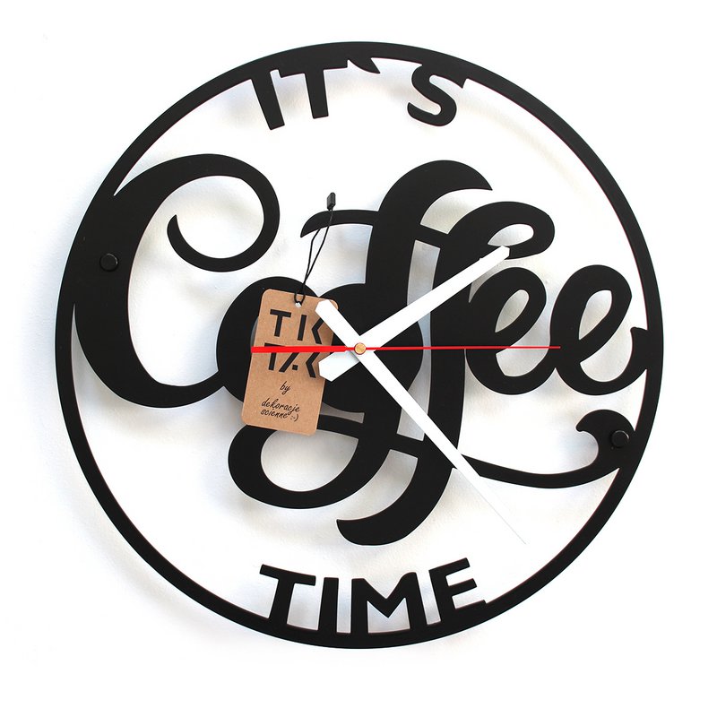 Decorizzly® Coffe Wall Clock