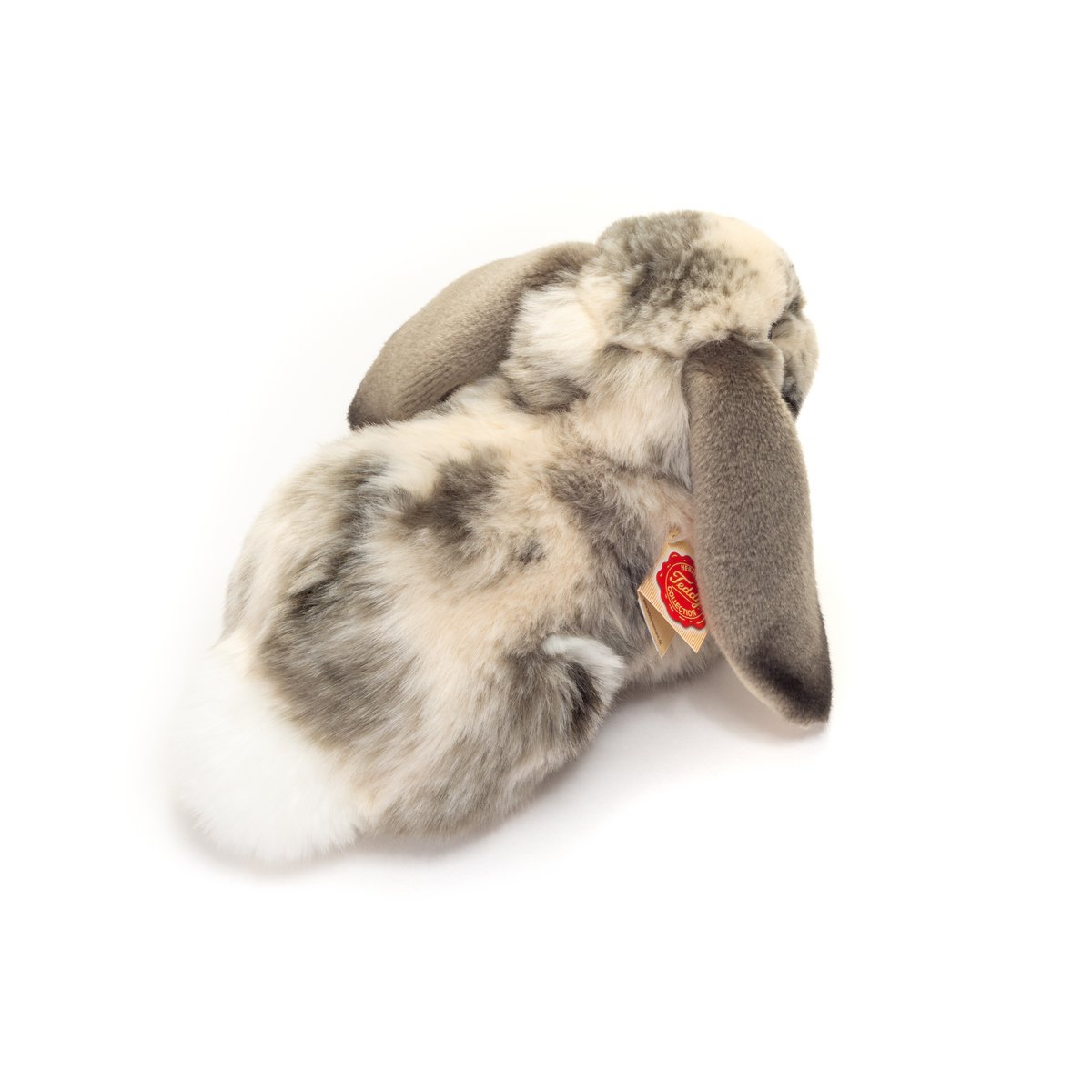 Ram rabbit gray white 30 cm - plush toy - soft toy