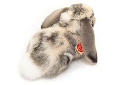 Ram rabbit gray white 30 cm - plush toy - soft toy