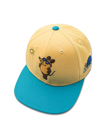 koaa – Die Maus "Beachboys" – Snapback beige/turquoise