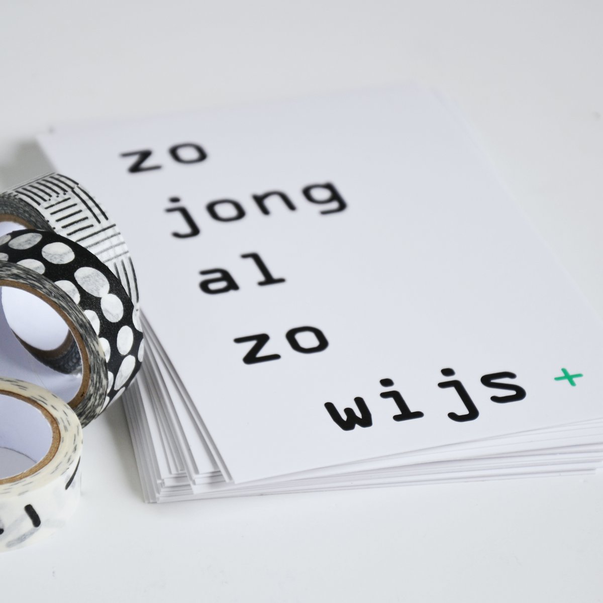 'zo jong al zo wijs'