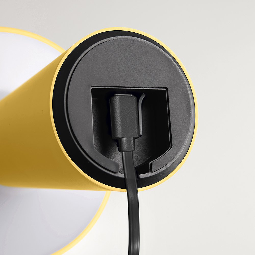 BORDLAMPE MOVE ME STØVET GUL
