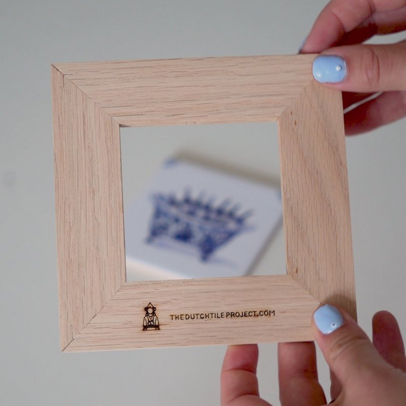 Premium Oak Wooden Frame