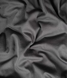 Satin-Bettlaken ohne Gummi, einfarbig Anthrazit