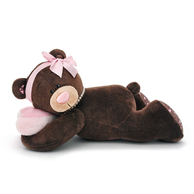 Jouet doux, choco et lait - Milk Sleeping (29 cm)