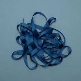 Gift ribbon dark blue, dark blue ribbon easy to tie, 16mm x 5m blue grosgrain ribbon for wrapping gifts