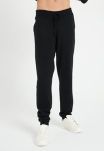 LUKE 7 zwarte kasjmier joggingbroek