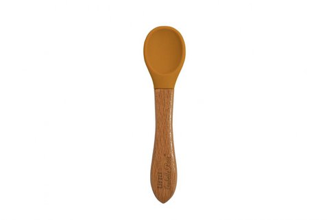 Silikonlöffel gelb 14 cm Little Isabelle Rose