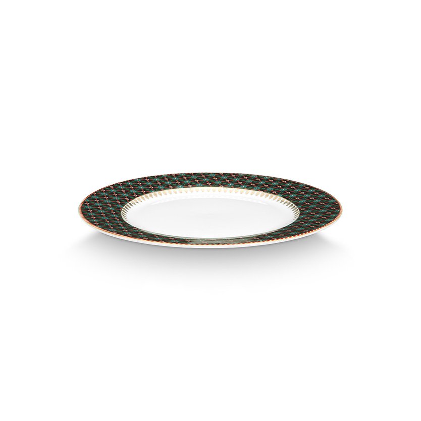 Plate Clover Green 23cm