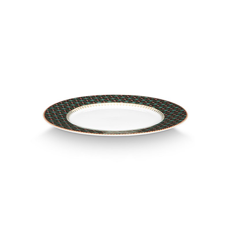Plate Clover Green 23cm