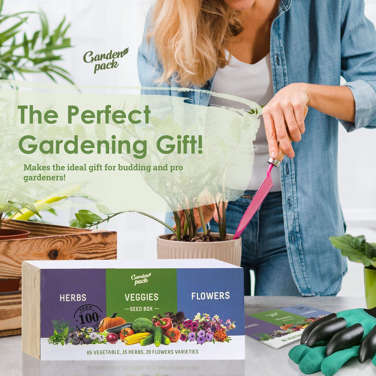 Grow Your Own 100 Seed Box