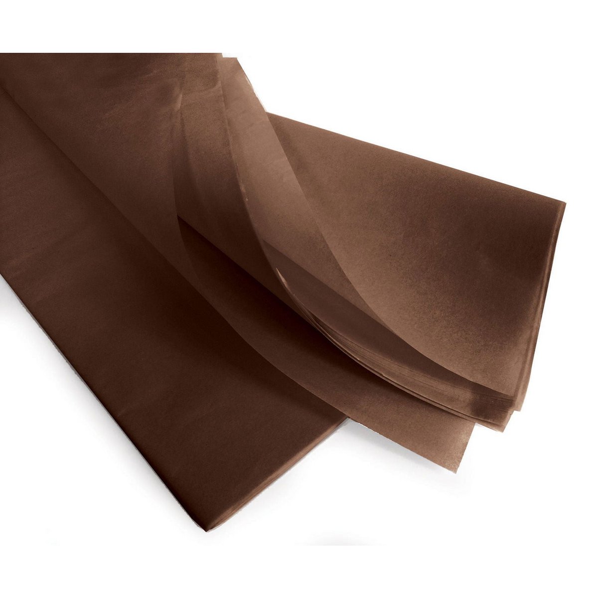Papel de seda marrón