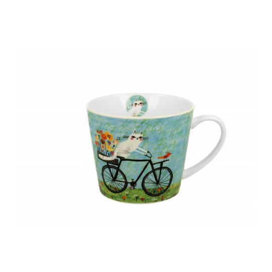 DUO CATS Mug 600ml, BICYCLE, giftbox