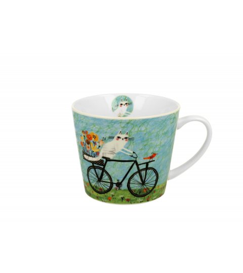 DUO CATS Mug 600ml, BICYCLE, giftbox