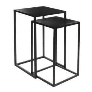 Beistelltischset Goa Schwarz