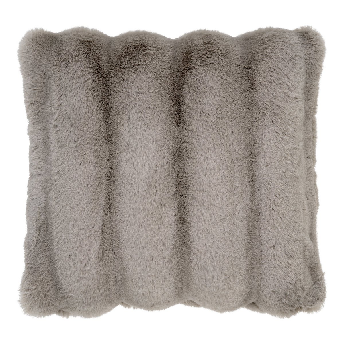 Galena Cushion - Cushion, artificial fur, beige, 45x45 cm