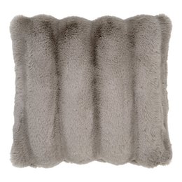 Cuscino Galena - Cuscino, pelliccia artificiale, beige, 45x45 cm