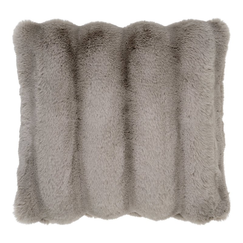 Cuscino Galena - Cuscino, pelliccia artificiale, beige, 45x45 cm