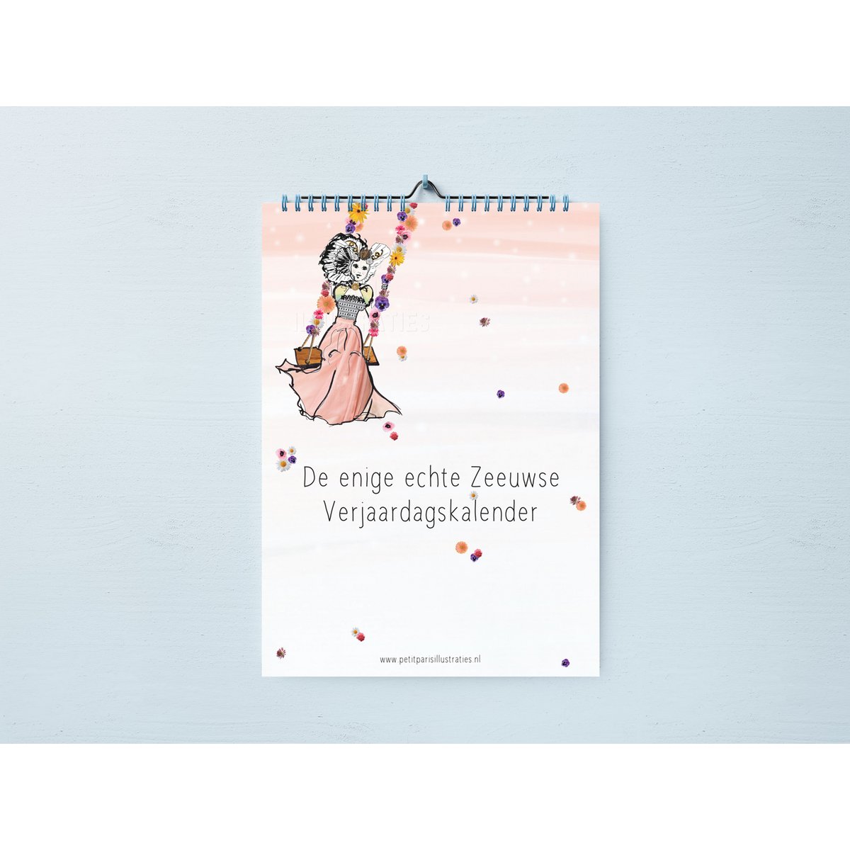 Zeeland souvenir - Zeeland Birthday Calendar – 12 months – Zeeland