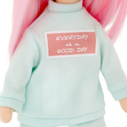 Knuffel, Sweet Sisters - Billie in een Mint Trainingspak (35cm)