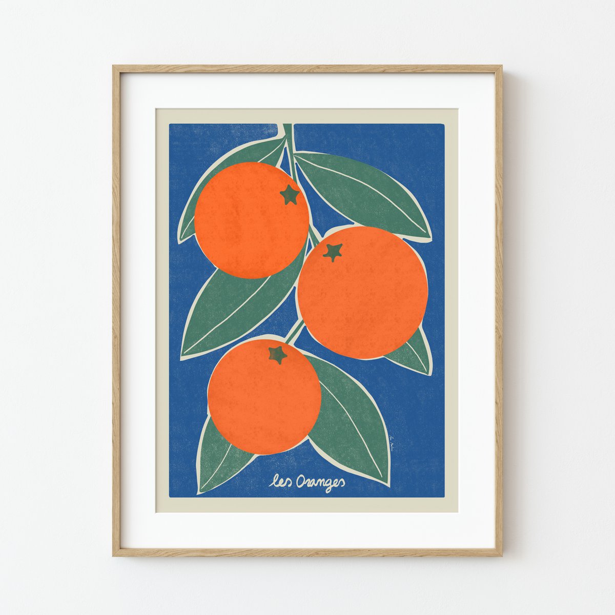 “Oranges” Art Print
