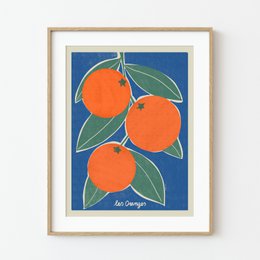 “Oranges” Art Print