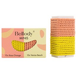 Bellody® Mini Haargummis (20 Stk. - Orange & Gelb - Mischpaket)