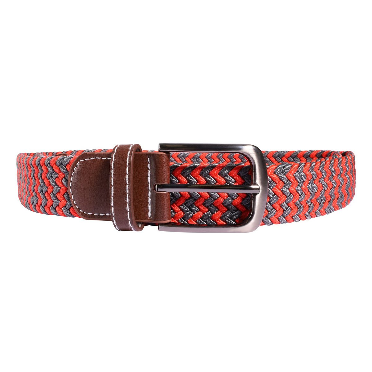 Braided belt made of textile, size 100cm (S)