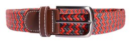 Braided belt made of textile, size 100cm (S)