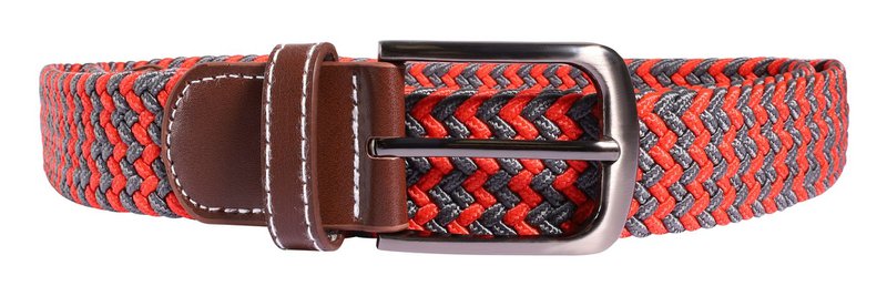 Braided belt made of textile, size 100cm (S)