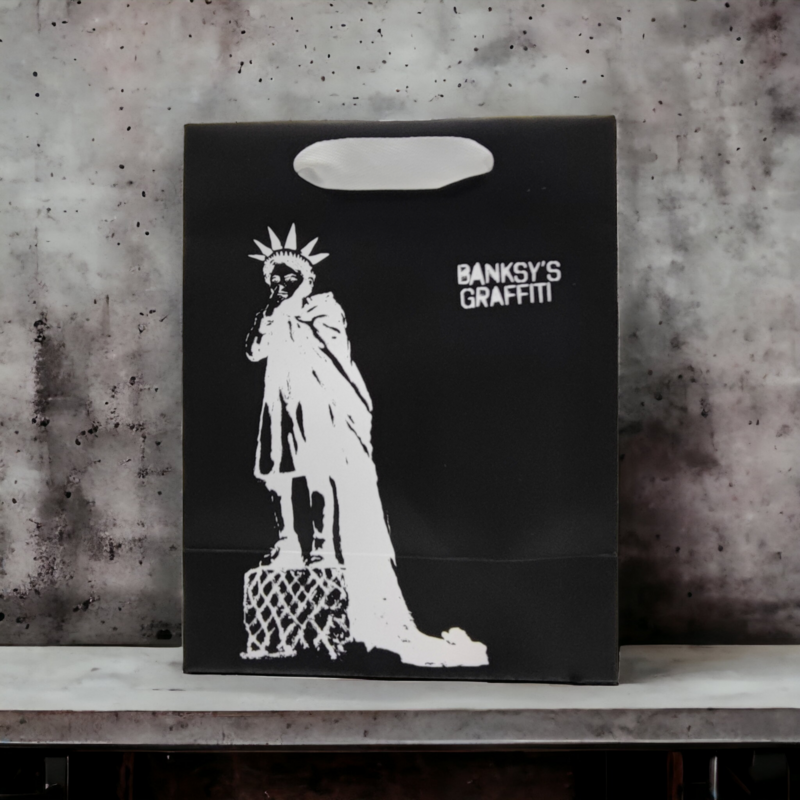 Banksy cadeautasje (medium) - Liberty State