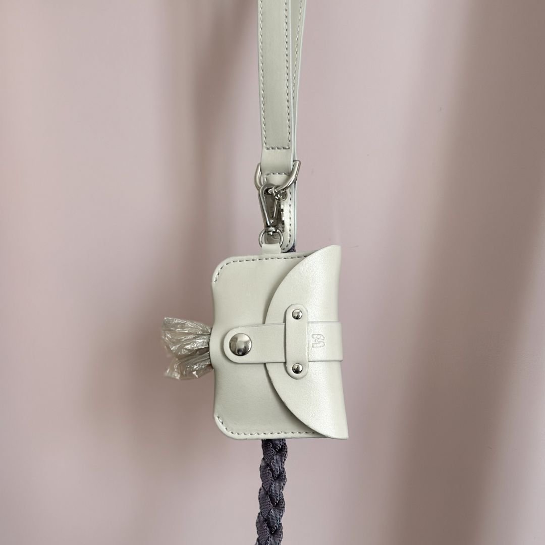 Poop Bag Holder Grey
