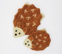 BIO washcloth hedgehog large