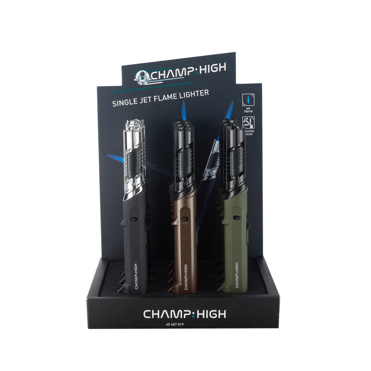 Briquet chalumeau CHAMP HIGH Jet Flame Gastorch