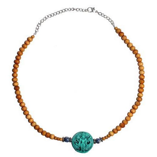 Chocker Santal -Turquoise Vishnu
